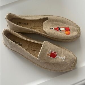 Soludos aperol spritz smoking slipper espadrille